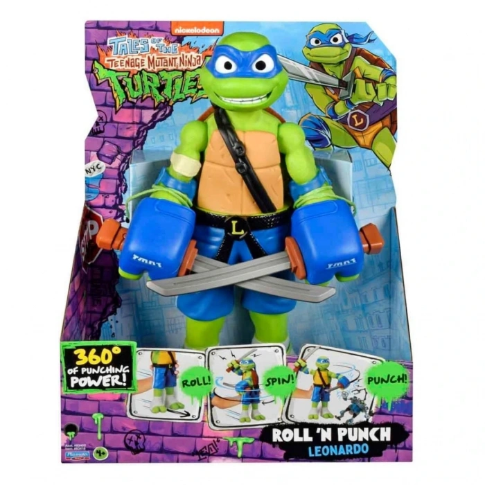 BFS Teenage Mutant Ninja Turtles Roll N Punch Leonardo Figürü 30 cm