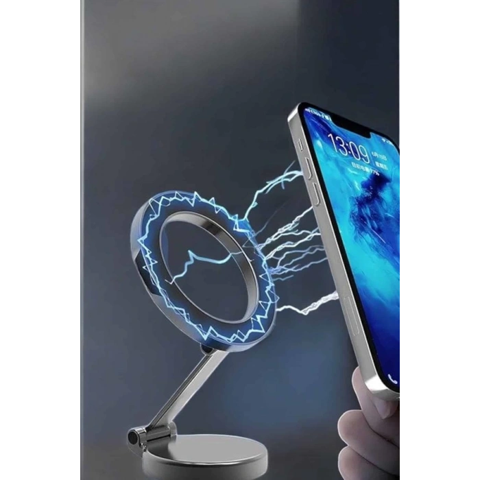 BFS Telefon Tutucu Tüm Arabalara Uyumlu Araç İçi Katlanabilir Manyetik Tasarım