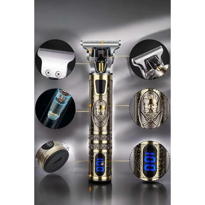 BFS Tıraş Makinesi Çizik Tıraş Paslanmaz Çelik Uzun Ömürlü Şarjlı