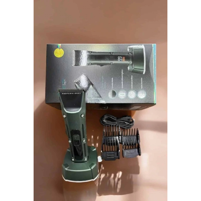 BFS Tıraş Makinesi Dijital Göstergeli Turbo Motor Paslanmaz Çelik