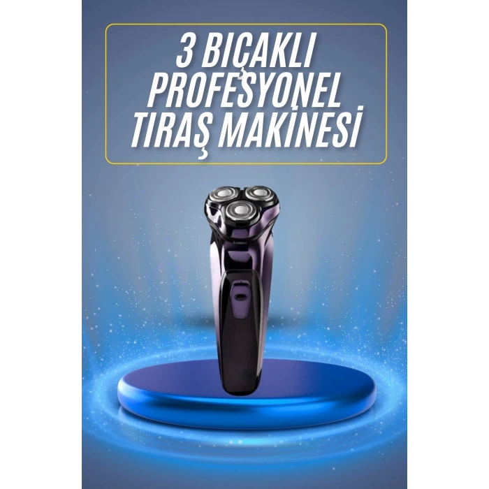 BFS Tıraş Makinesi Hassas Ciltlere Özel Döner Başlıklı Pürüzsüz Görünüm