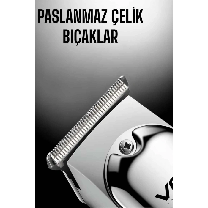 BFS Tıraş Makinesi Paslanmaz Çelik Taraklı Güçlü Motor