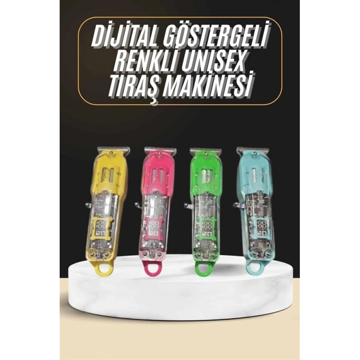 BFS Tıraş Makinesi Renkli Dijital Göstergeli Epilasyon Öncesi Kısaltma Makinesi