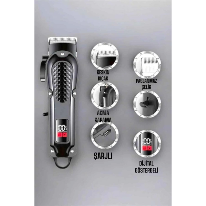 BFS Tıraş Makinesi Taşınabilir Özel Kesim Paslanmaz Çelik Bıçaklı