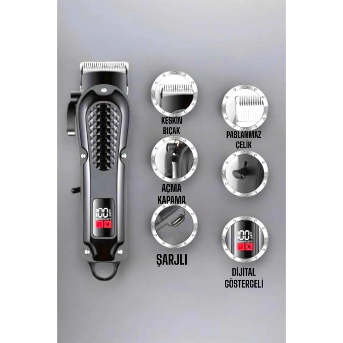 BFS Tıraş Makinesi Taşınabilir Özel Kesim Paslanmaz Çelik Bıçaklı