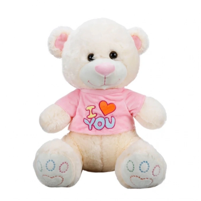 BFS  Tişörtlü Peluş Ayı 40 cm.