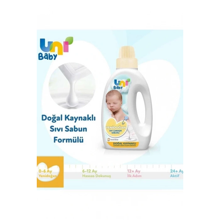 BFS   Uni Baby Yenidoğan Sıvı Çamaşır Sabunu 1500 ml