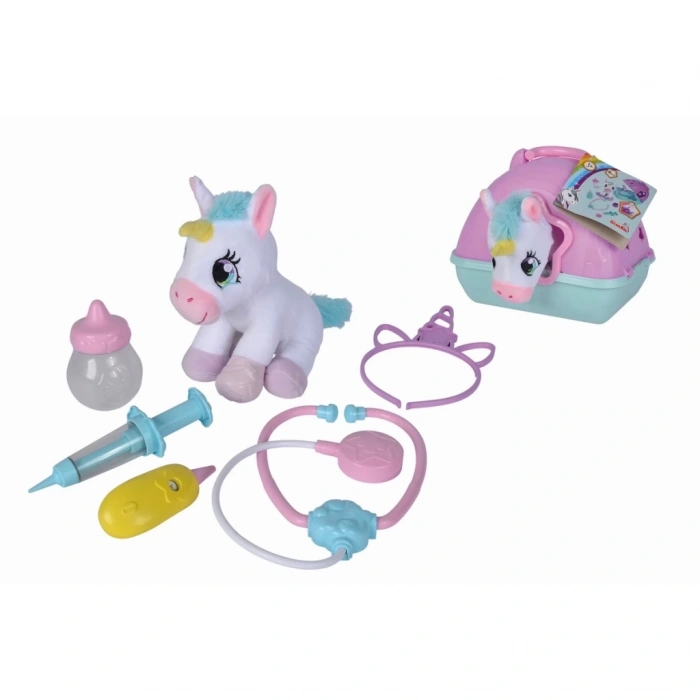 BFS   Vet Case with Plush Unicorn