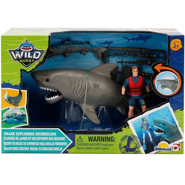 Mey İthalat® Wild Quest Köpekbalığı Oyun Seti