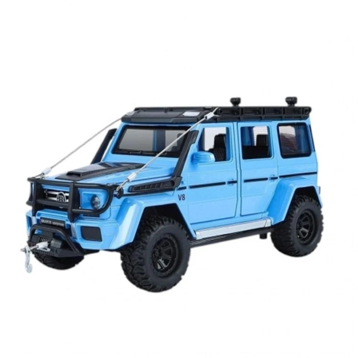 BFS  XHD-B2421 -Vardem 1:24 Çek Bırak Işıklı ve Sesli Model Off Road Metal 1:24