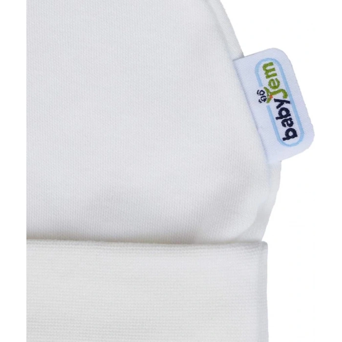 BFS     Yenidoğan Bebe Şapka 397 Beyaz