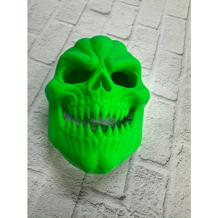 BFS Yeşil Dekoratif Korku Maskesi Duvar Süsü