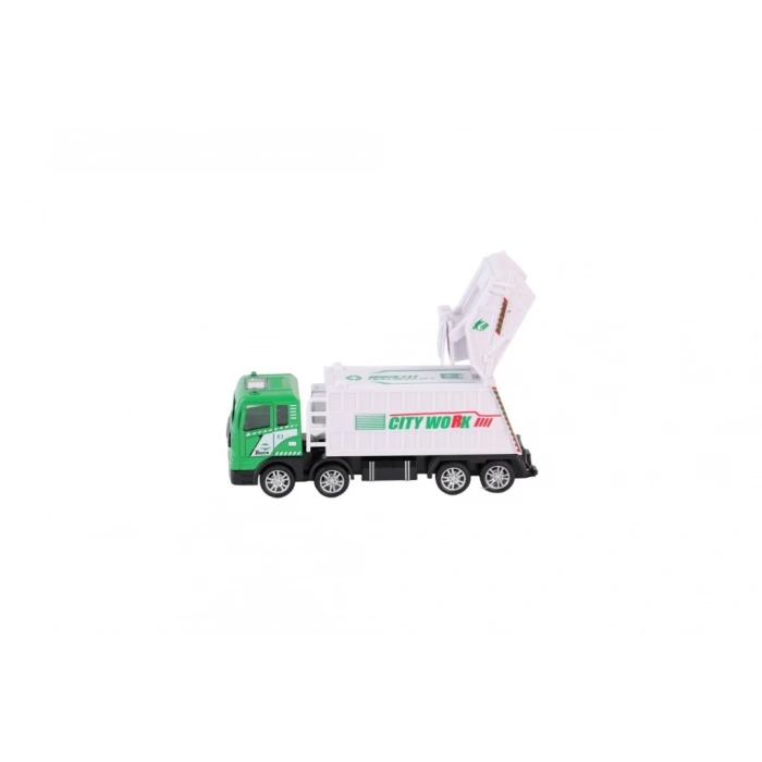 BFS  YH-711-57A SÜRTMELİ METAL 1:50 ÇÖP KAMYONU