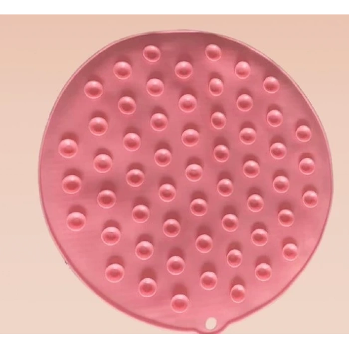 BFS  Yuvarlak Vantuzlu Banyo Sırt Kese Matı 26 cm