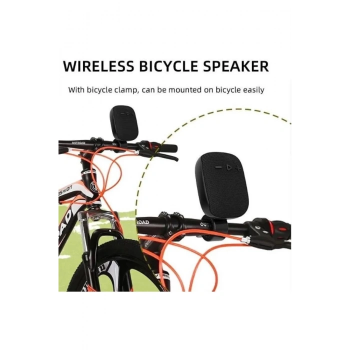 Bisiklet Motorsiklet Gidon Kemer Aparatlı Hafıza Kartı Usb Girişli Bluetooth Hoparlör