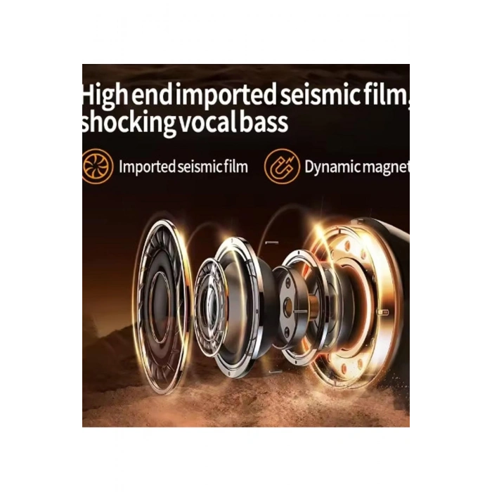 C50 2x Motosiklet Intercom Kask Kulaklık 1500 Mah Rgb Işıklı Çift Eşleşme