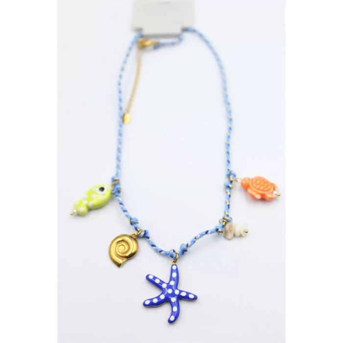 Charm Deniz Kolye - Mavi