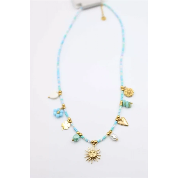 Charm Deniz Kolye - Turkuaz