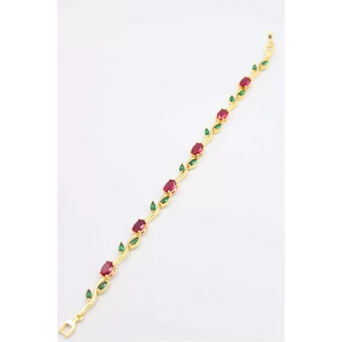 Çiçek Bileklik - Altın