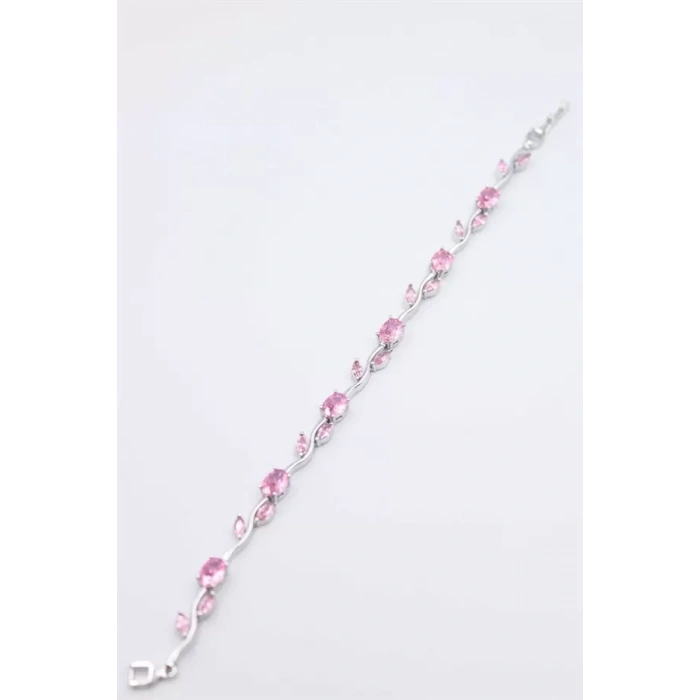 Çiçek Bileklik - Gümüş