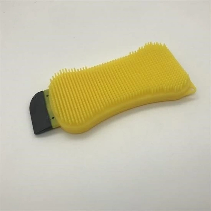 Çok Fonksiyonlu Deterjan Hazneli Pratik Bulaşık Yıkama Fırçası