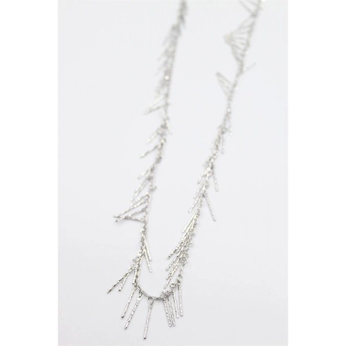 Çubuk Sallantılı  Kolye - Gümüş