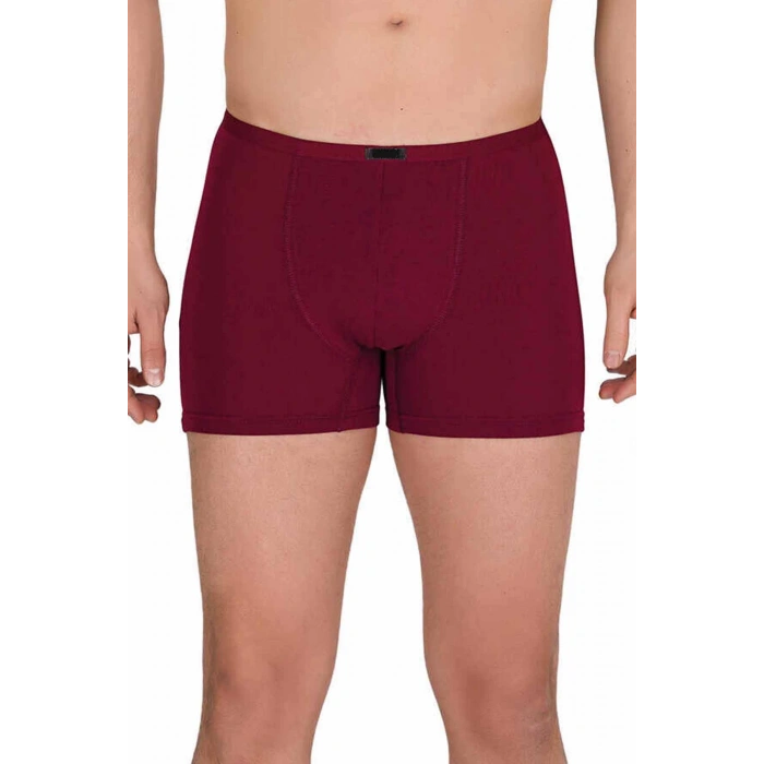 Erkek Modal Boxer Short Bordo 4488B