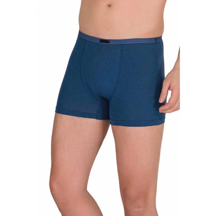 Erkek Modal Boxer Short İndigo 4488B