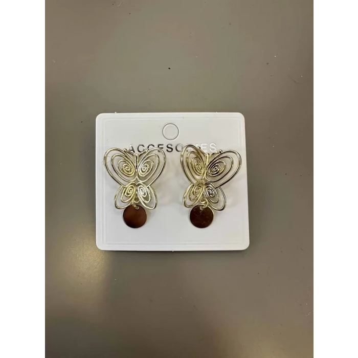 Füsün Küpe - Büyük - Altın