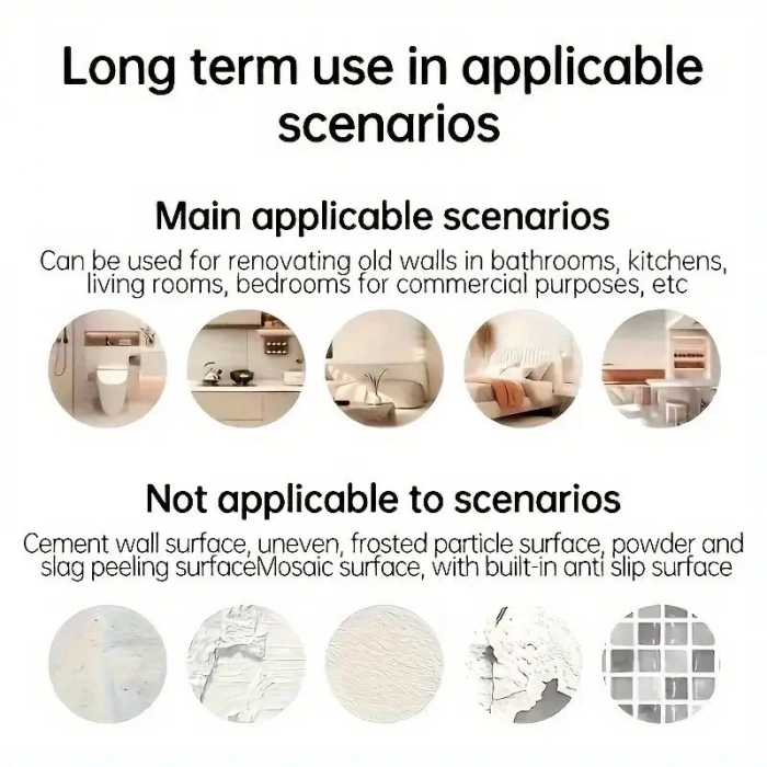 Gri Mermer Desen Du Sticker (30*30)