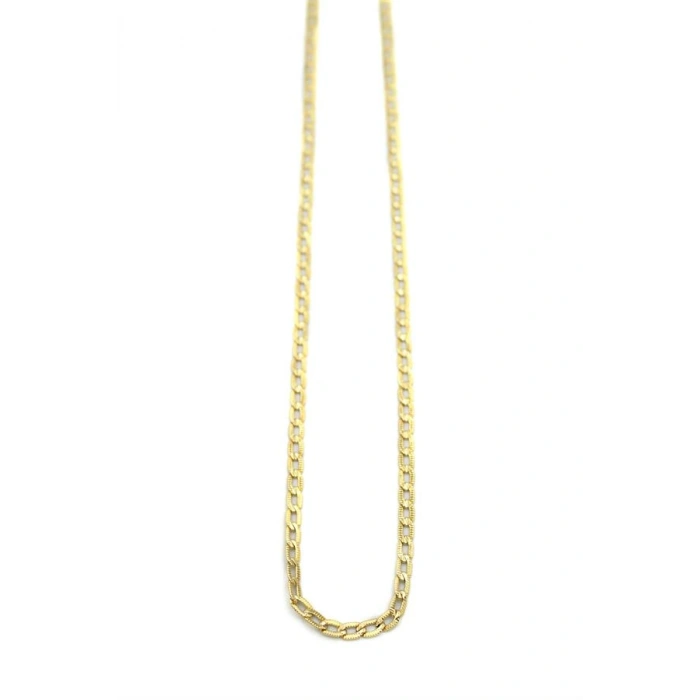 Halka Zincir Kolye - 14K Altın