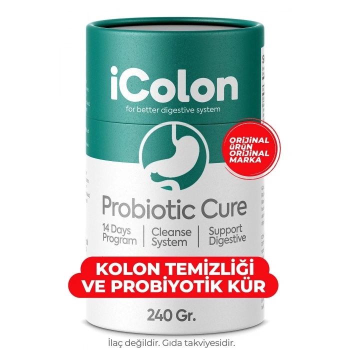 icolon Prebiyotik Bağırsak Kürü 240 GR Probiotic Cure
