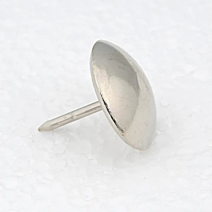 Kabara - Gümüş Parlak Kabara / Raptiye 18 Mm 10