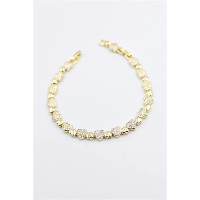 Kalp Xuping Bileklik - Altın