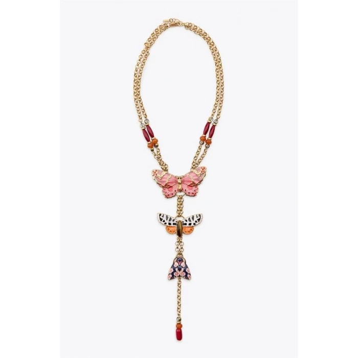 Kelebek Kolye - Altın