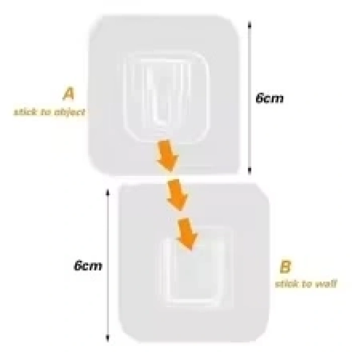 Kendinden Yapışkanlı Çift Taraflı Askı