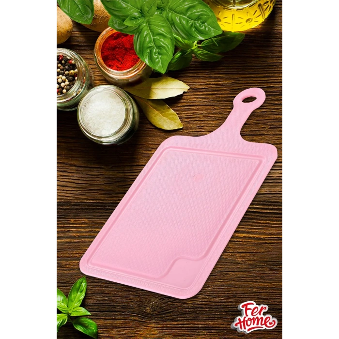 Kesme Tahtası Kaydırmaz Plastik Kesme Sunum Tahtası Pratik Kesim Panosu 165x315 Mm Royaleks-FR-105