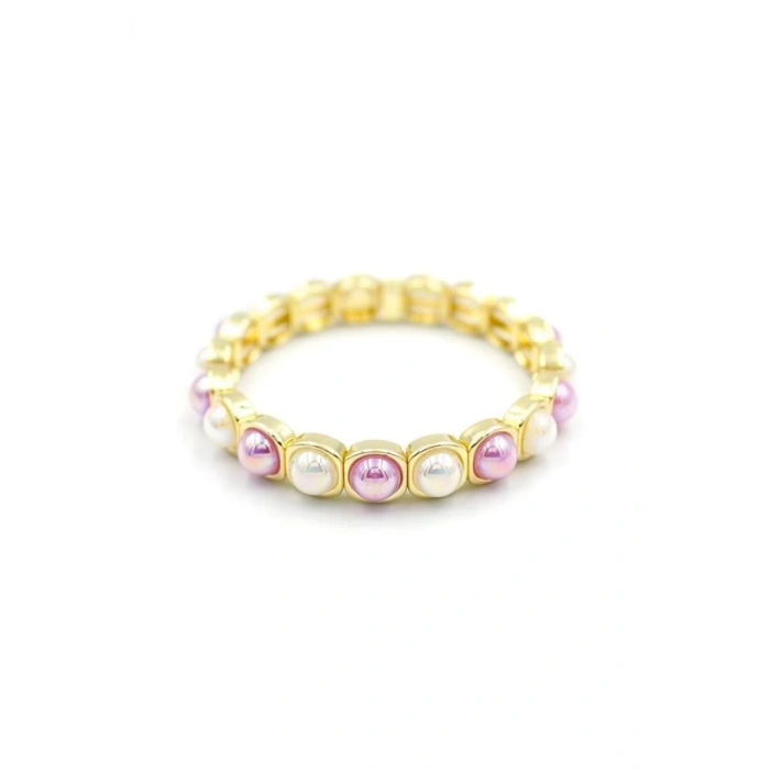 Lastikli Taşlı Bileklik - ÇOK RENKLİ