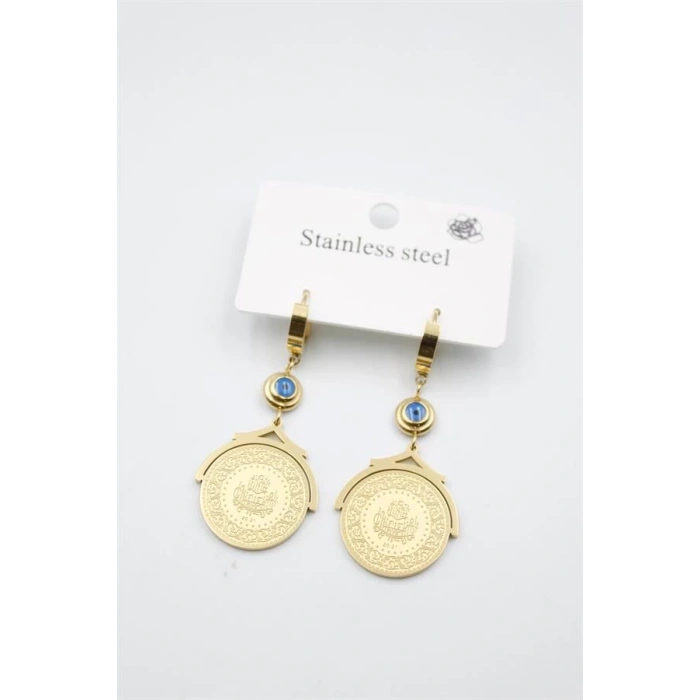 Lira Nazar Küpe - Altın