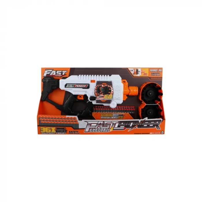 Mey İthalat® 00503 FAST PIONEER DART ATAN ELEKTRİKLİ TÜFEK-MGA