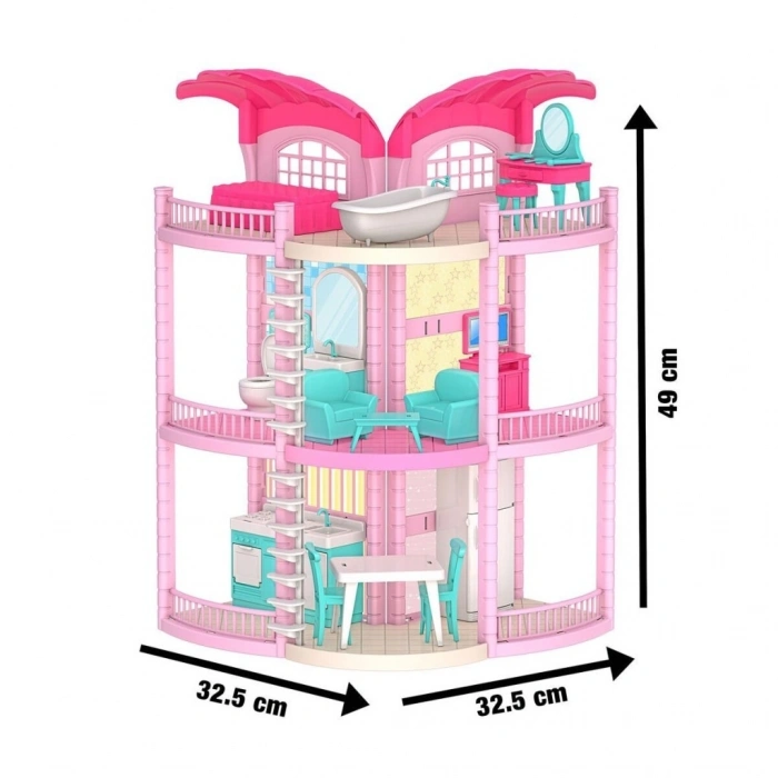 Mey İthalat® 04065 BELLANIN MASAL EVİ