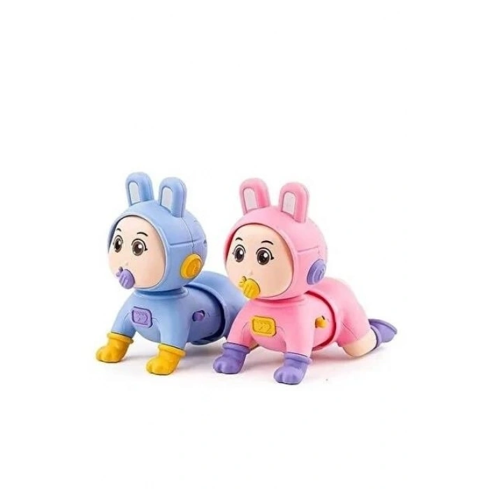 Mey İthalat® 0811-1-100 KUT.PİLLİ EMEKLEYEN BEBEK -PŞA