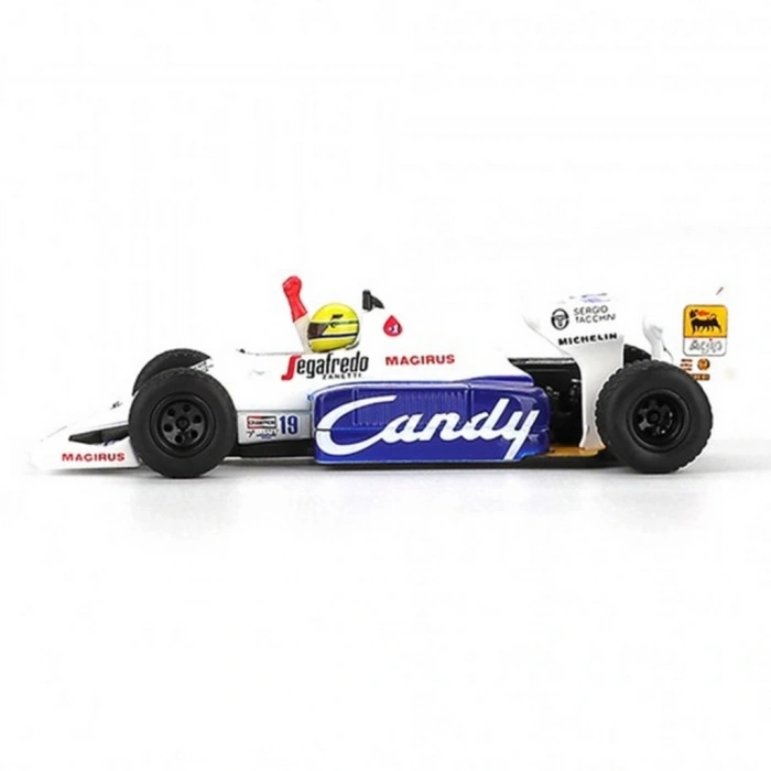 Mey İthalat® 1/64 MODEL ARAÇ TG184 #19 Ayrton Senna 1984 Monaco Grand Prix 2nd Place