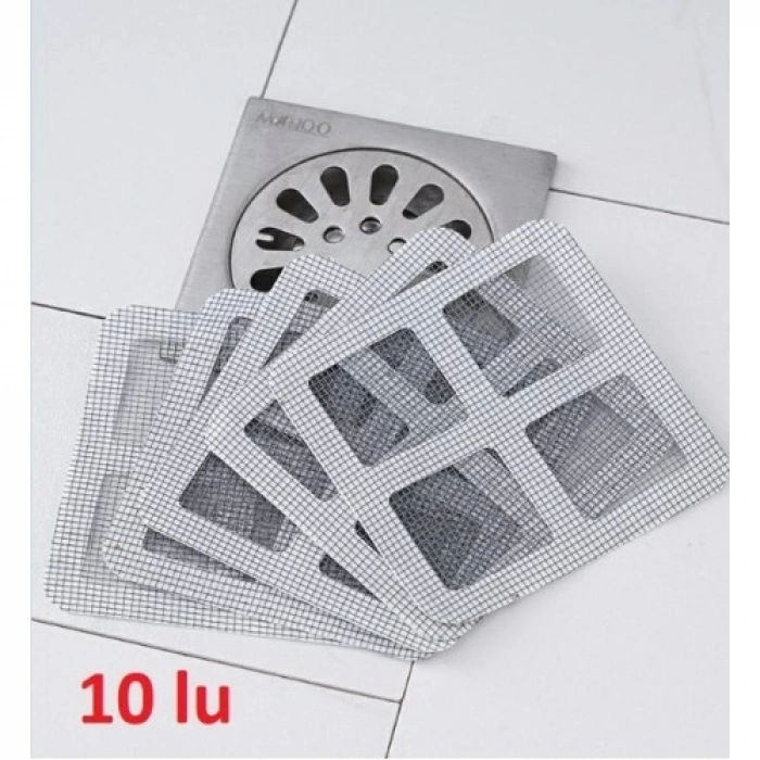 Mey İthalat® 10 lu Banyo Gider Süzgeci, Sineklik Tamir Kiti