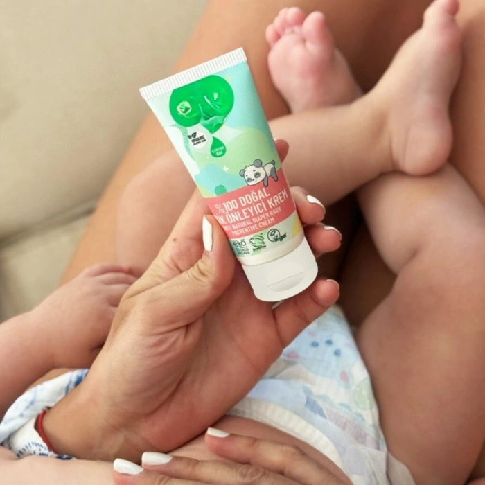 Mey İthalat® %100 Doğal Bebek Pişik Önleyici Jel Krem 50 ml