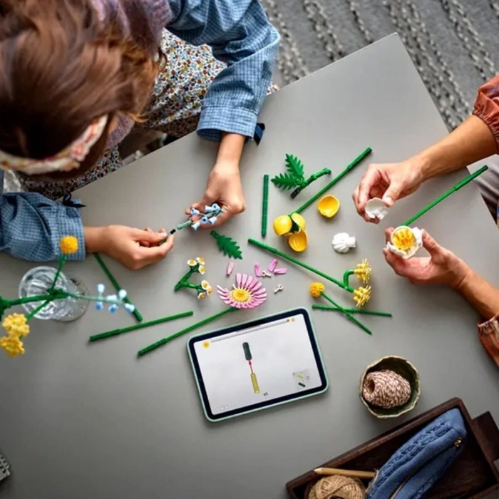 Mey İthalat® 10347 iconic Pembe Çiçek Buketi 373 parça +9 yaş