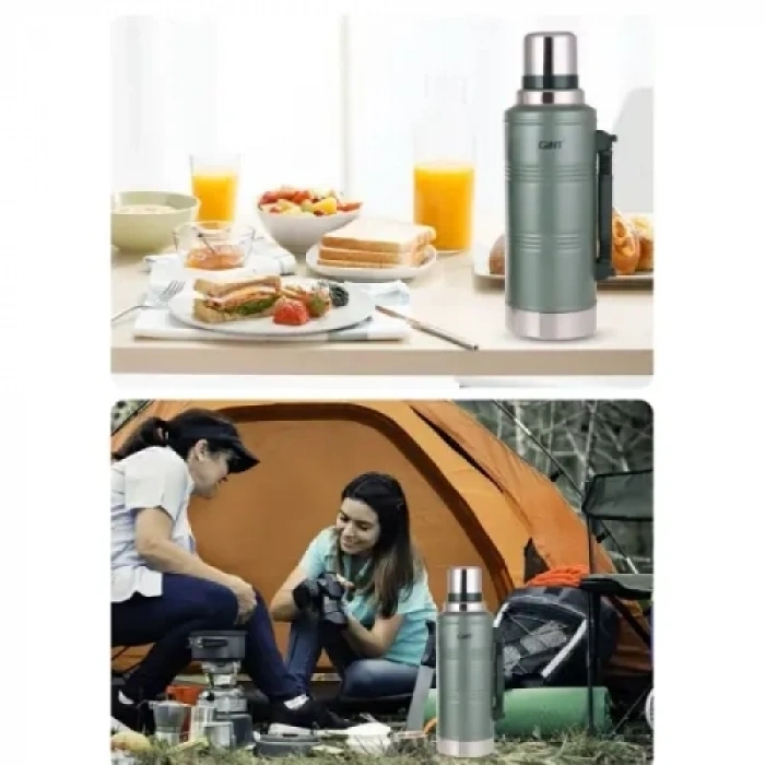 Mey İthalat® 1.25 Litre Vakumlu Çelik Termos