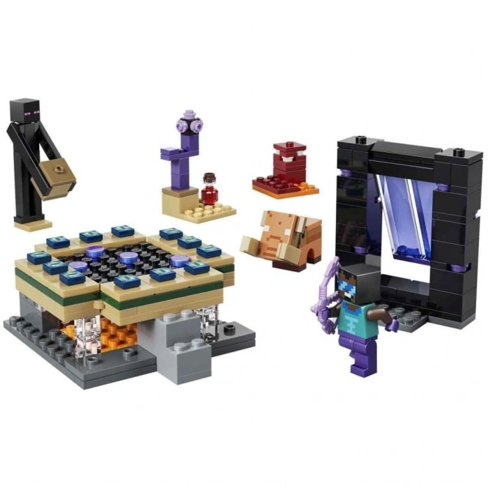 Mey İthalat® 21584 Nether ve End Geçidi Yolculuğu 192 parça +7 yaş