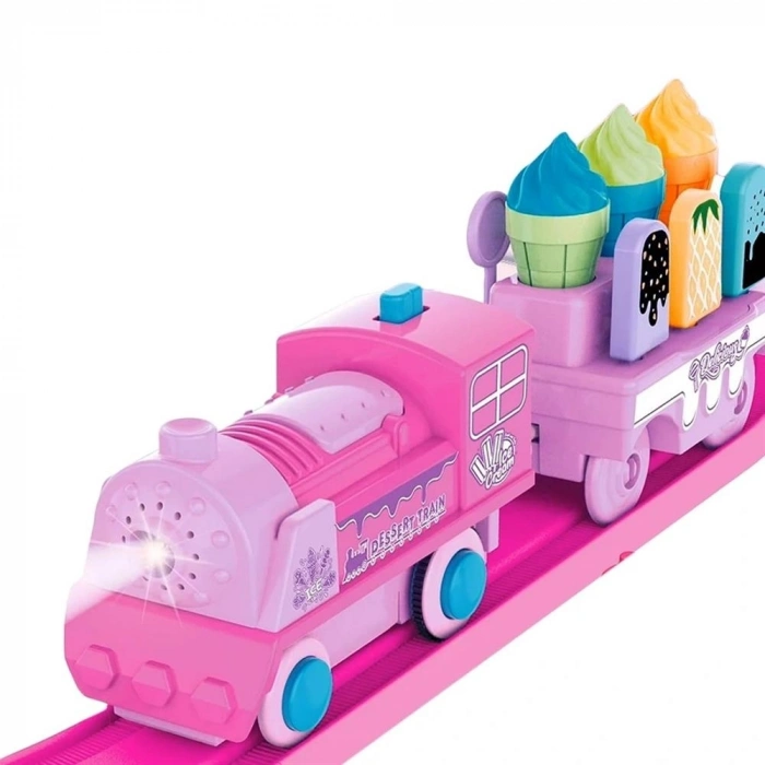 Mey İthalat® 2277-5B PEMBE TREN 28 PARÇA -PSF