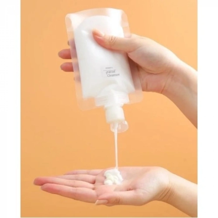 Mey İthalat® 3 Adet 100ml Krem Şampuan Kabı Tekrar Kullanılabilir Set